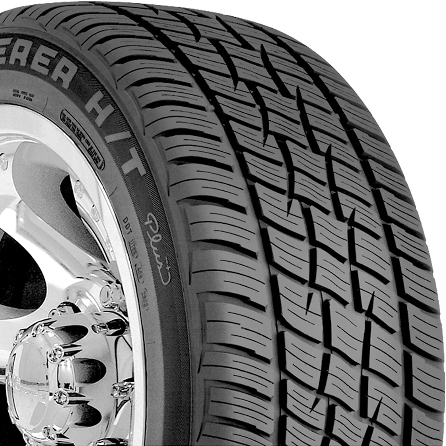 Pair of 2 (TWO) Cooper Discoverer H/T Plus 275/55R20 117T XL A/S All Season Tire Fits: 2014-18 Chevrolet Silverado 1500 High Country, 2011-18 GMC Sierra 1500 Denali
