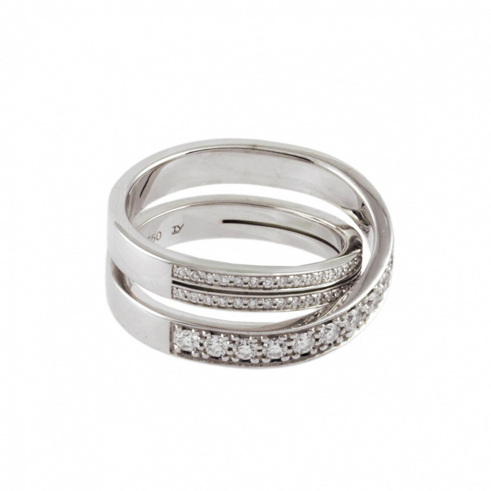 Cartier Ethancel Do Ring 18K White Gold Diamond N4243000