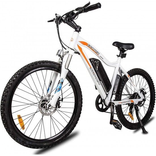 Mountain Beach EBike Electric Bicycle Bike 26″ Alloy Frame with 500W Powerful Motor 13AH 36V Lithium Suspension Fork