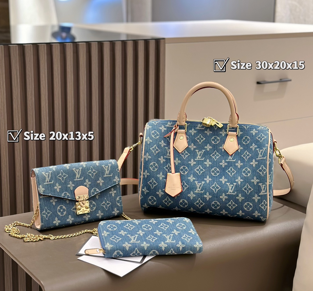 LV cowboy three piece combination outfit set - cnluxepick