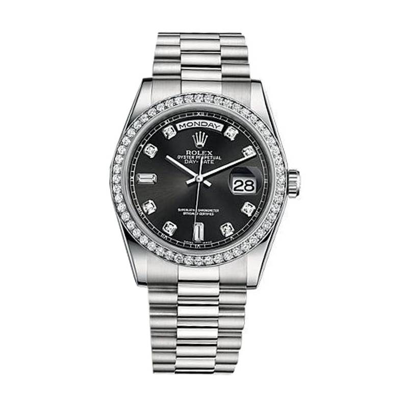 Rolex Day-Date White Diamond 228349RBR First-Class Clone