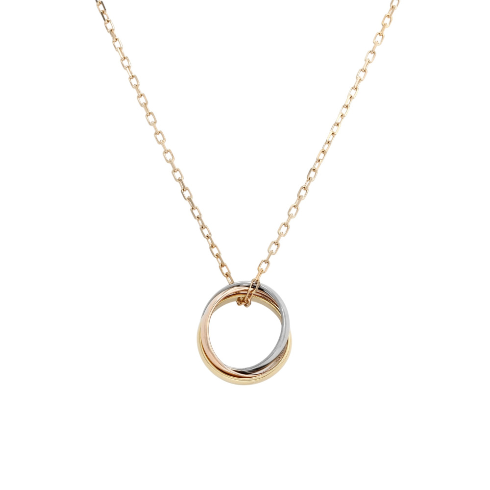 Cartier Trinity Necklace Tri-Gold B7224574