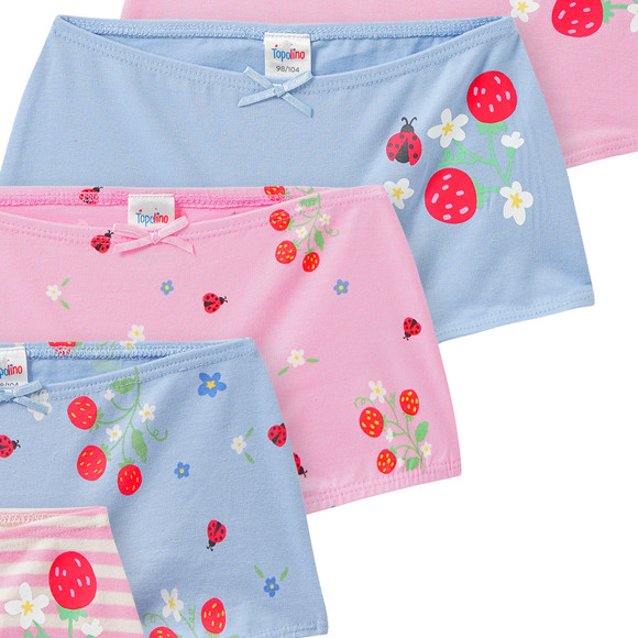 Topolino 5 Mädchen Pantys mit Erdbeer-Print