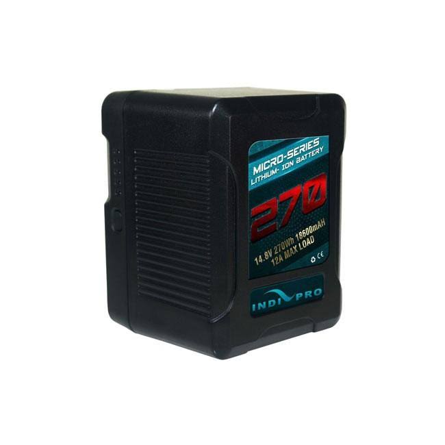IndiPRO Tools Micro-Series 270Wh Gold-Mount Li-Ion Battery