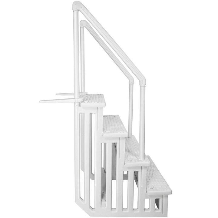 above-Ground Swimming Pool Ladder Heavy Duty Step System Entry non slippery