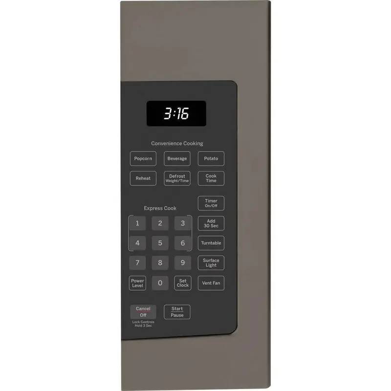 Slate-Finish Over-the-Range Microwave Oven – 1.6 Cu. Ft., Fingerprint-Resistant