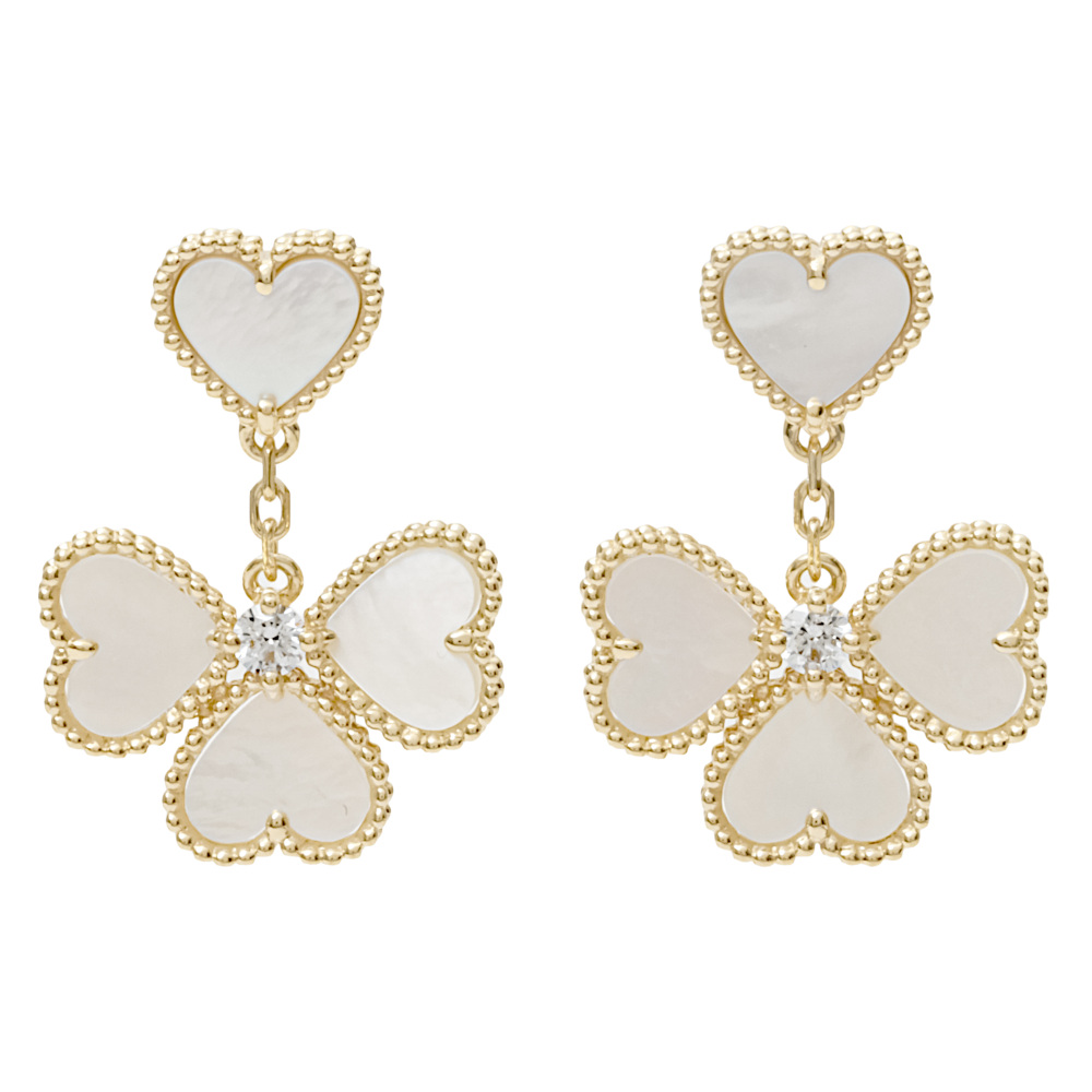 Van Cleef & Arpels Sweetheart Earrings 18K Yellow Gold VCARN5PQ00