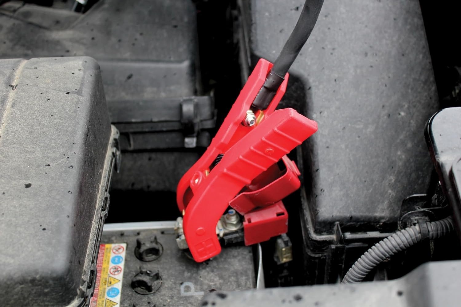 1700 Peak Amp Premium 12 Volt Jump Starter – Red