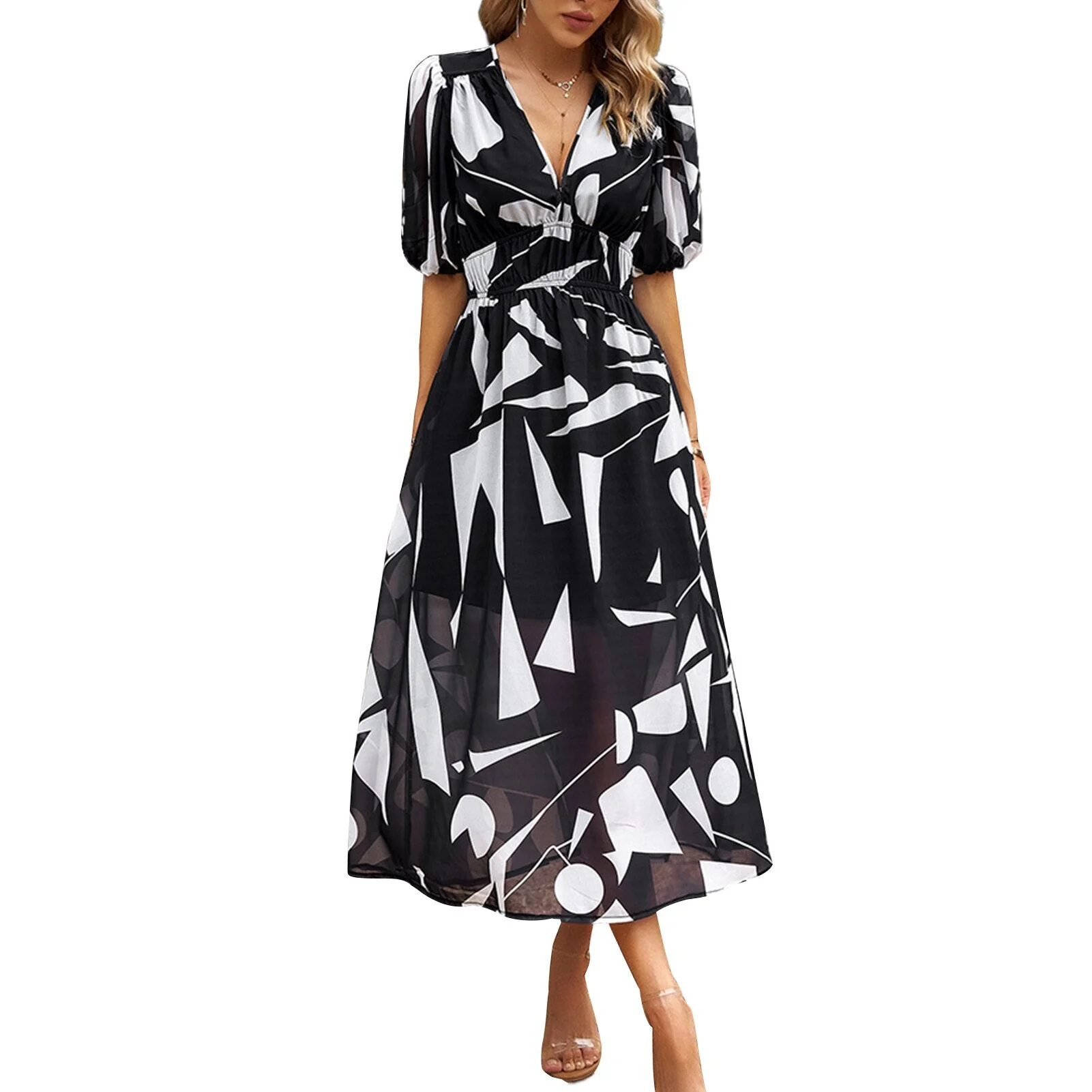 Boho Floral Maxi DressClistos