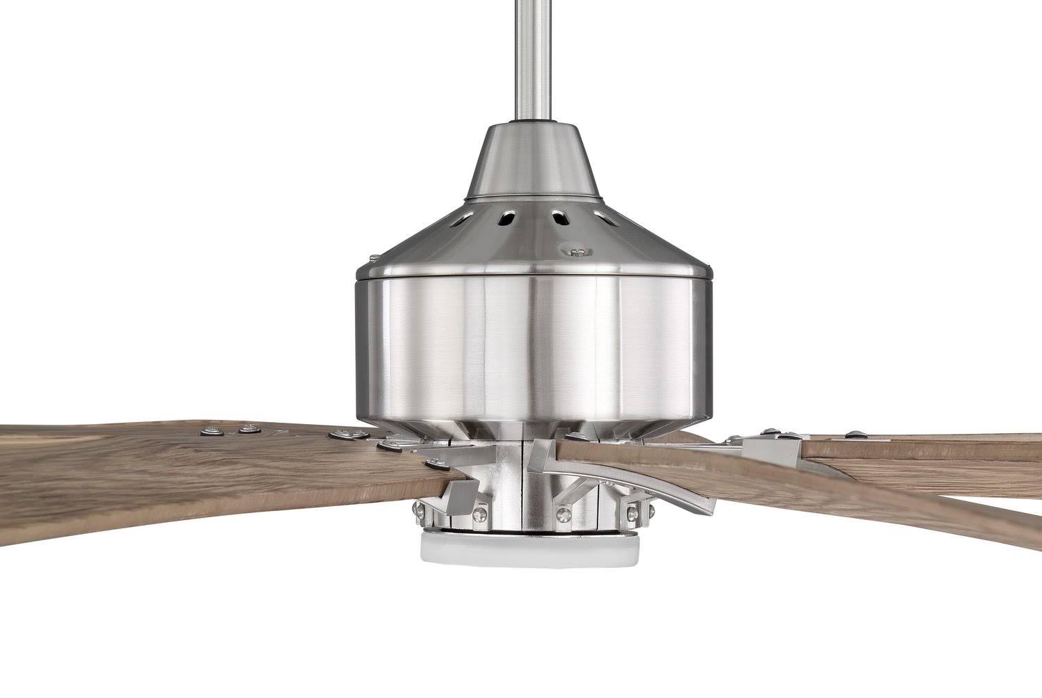 Craftmade Eastwood 60x22 Ceiling Fan u0026 Light Kit - Polished Nickel - EAS60BNK9