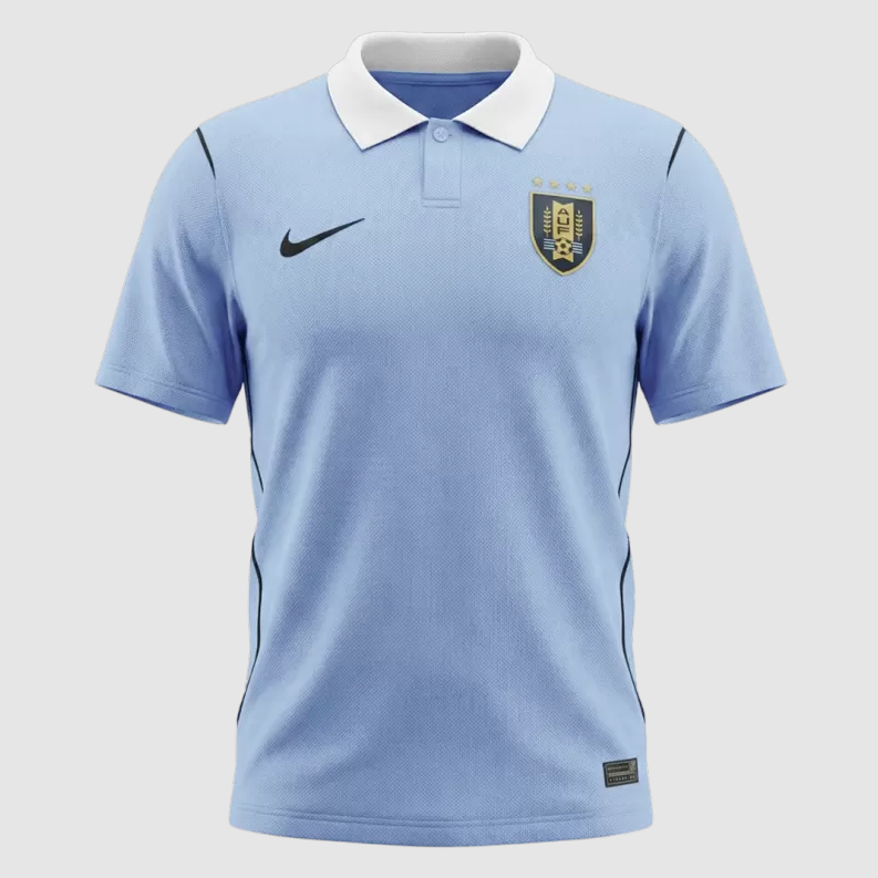 Uruguay Home Soccer Jersey World Cup 2026