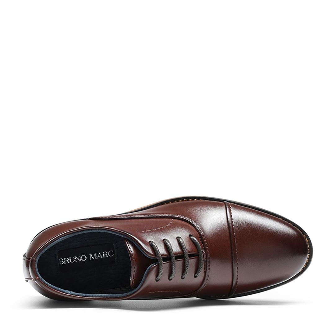 Boys' Handsome Cap Toe Dress Oxfords