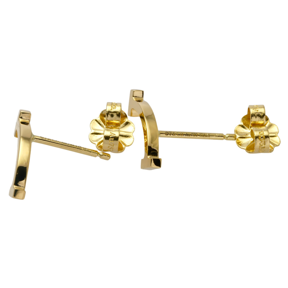 Tiffany & Co. Tiffany T Smile Earrings 18K Yellow Gold 60150766