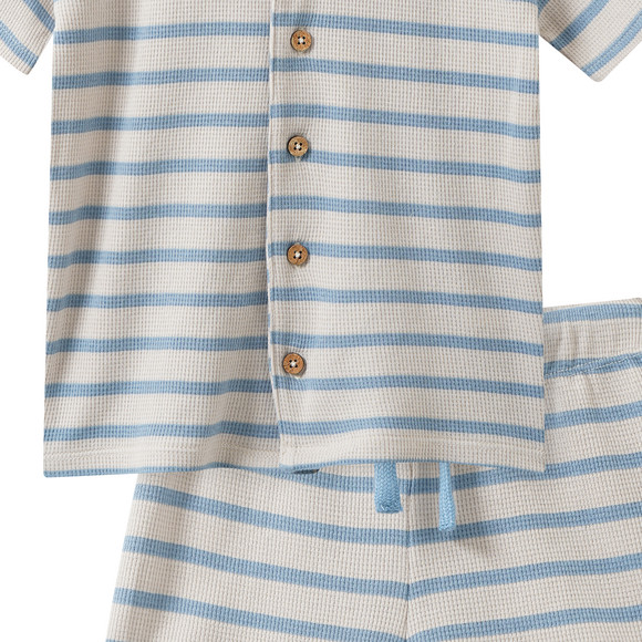 Topomini Baby Shorty mit Piqué-Struktur