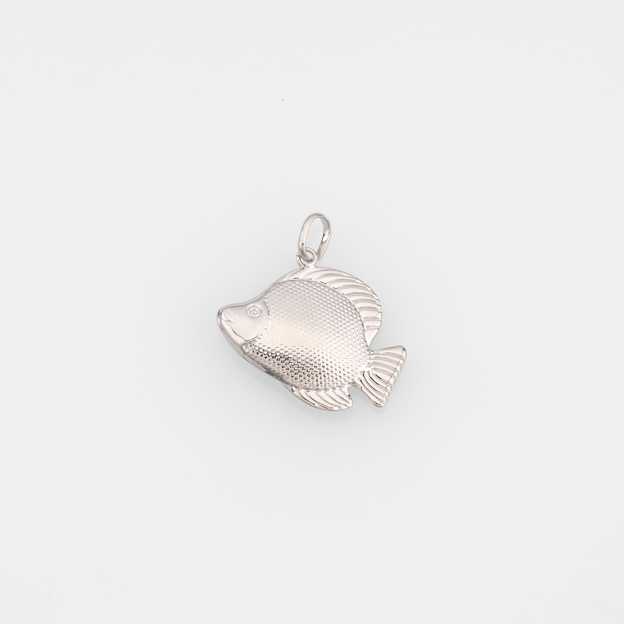 18K Gold Filled Fish Pendant,Ocean Charm Earrings Necklace for DIY Jewelry Making Supply