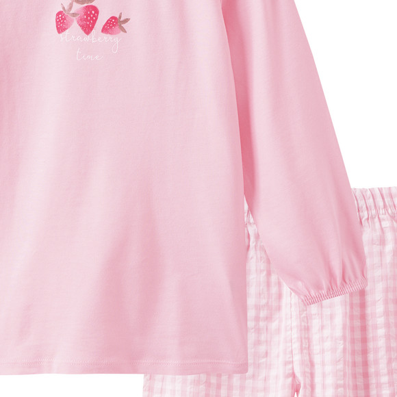 Topomini Baby Schlafanzug mit Erdbeer-Motiv