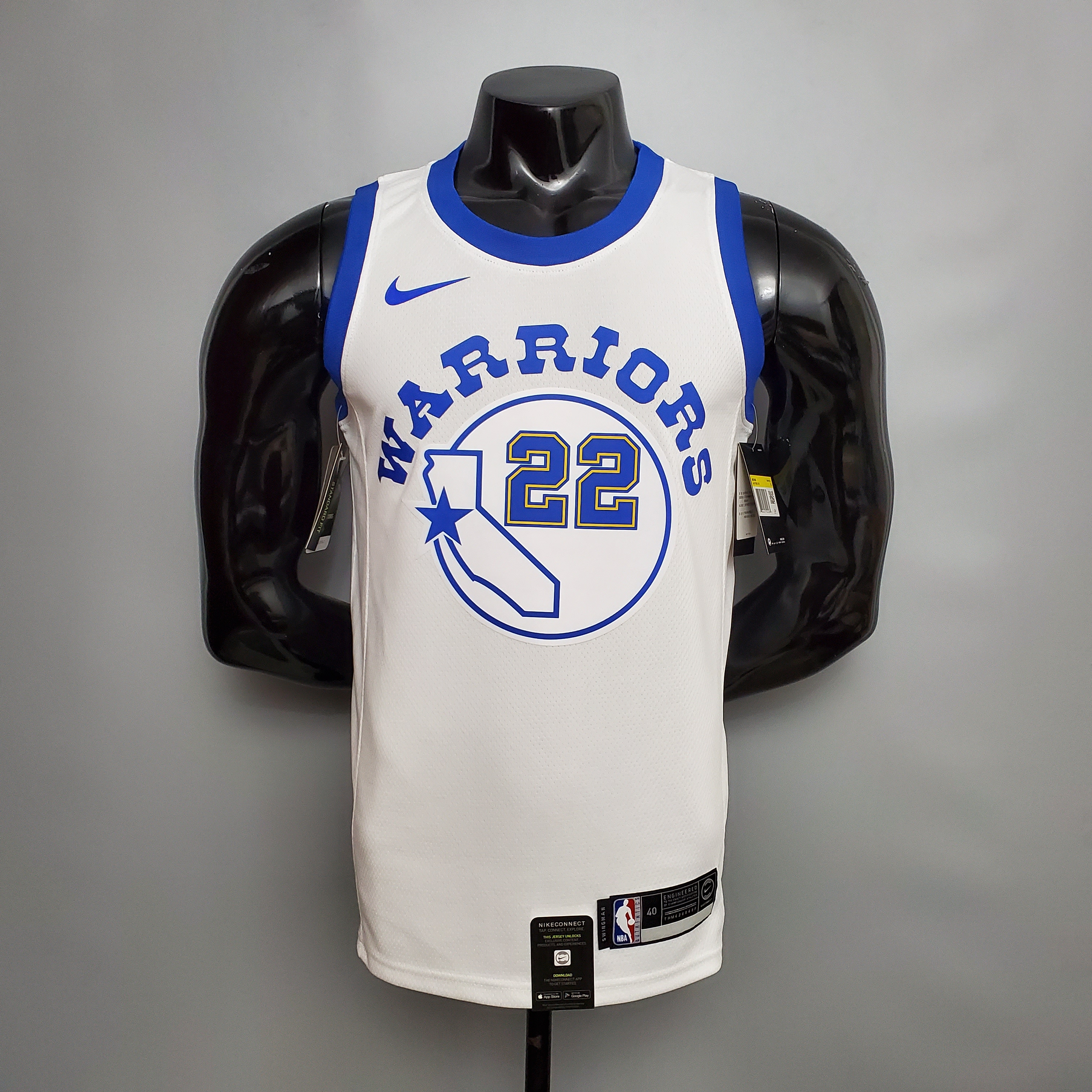 Andrew Wiggins Golden State Warriors Retro Version Swingman Jersey White
