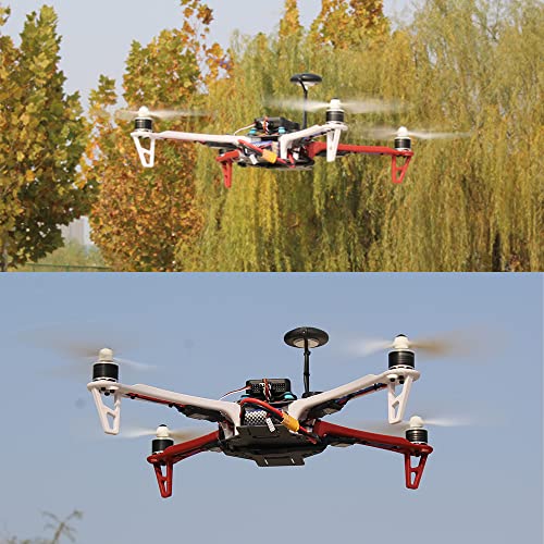 HAWK'S WORK F450 Drone Kit to build, DIY Quadcopter Set, Frame + Pixhawk + GPS + Power Module + ESC + Brushless Motor + Prop + Battery + RC Transmitter & Receiver + Accessory + Guild Book & Video (A)