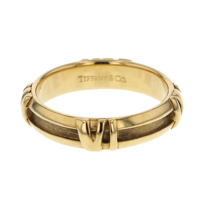 Tiffany & Co. Tiffany Truss Ring K18YG Yellow Gold Ring