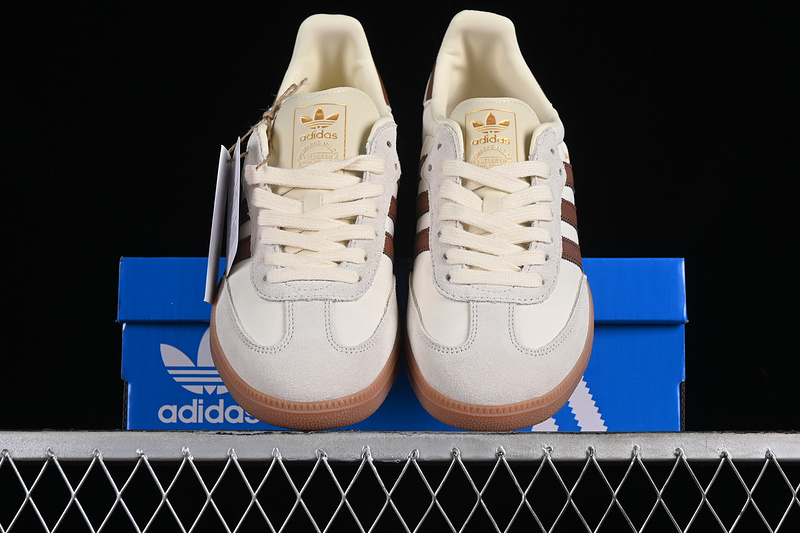 Adidas Samba Vegan Og Cream White/Preloved Brown/Wonder White ID1447
