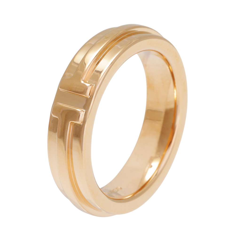 Tiffany & Co. Tiffany T Narrow Ring 18K Rose Gold 60151329