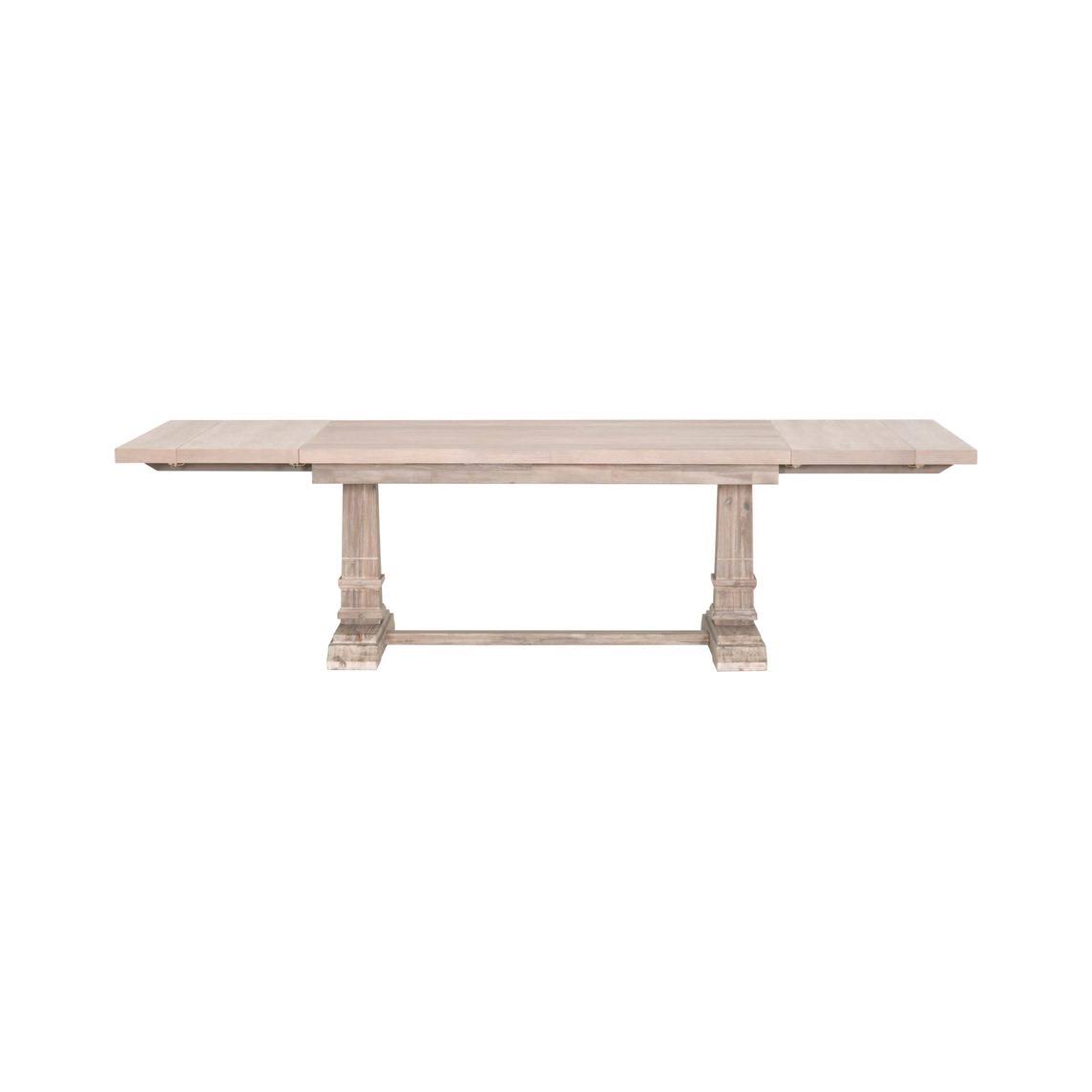 Hudson Traditions Natural Gray Large Dining Bench
