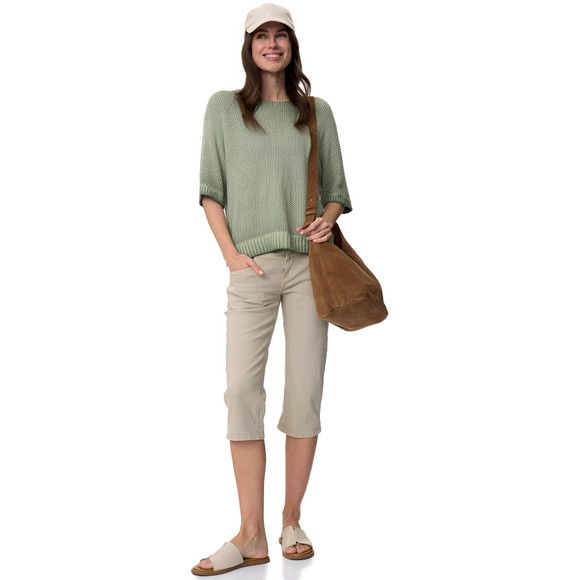 Gina Benotti Damen Strickpullover mit Perlstrick