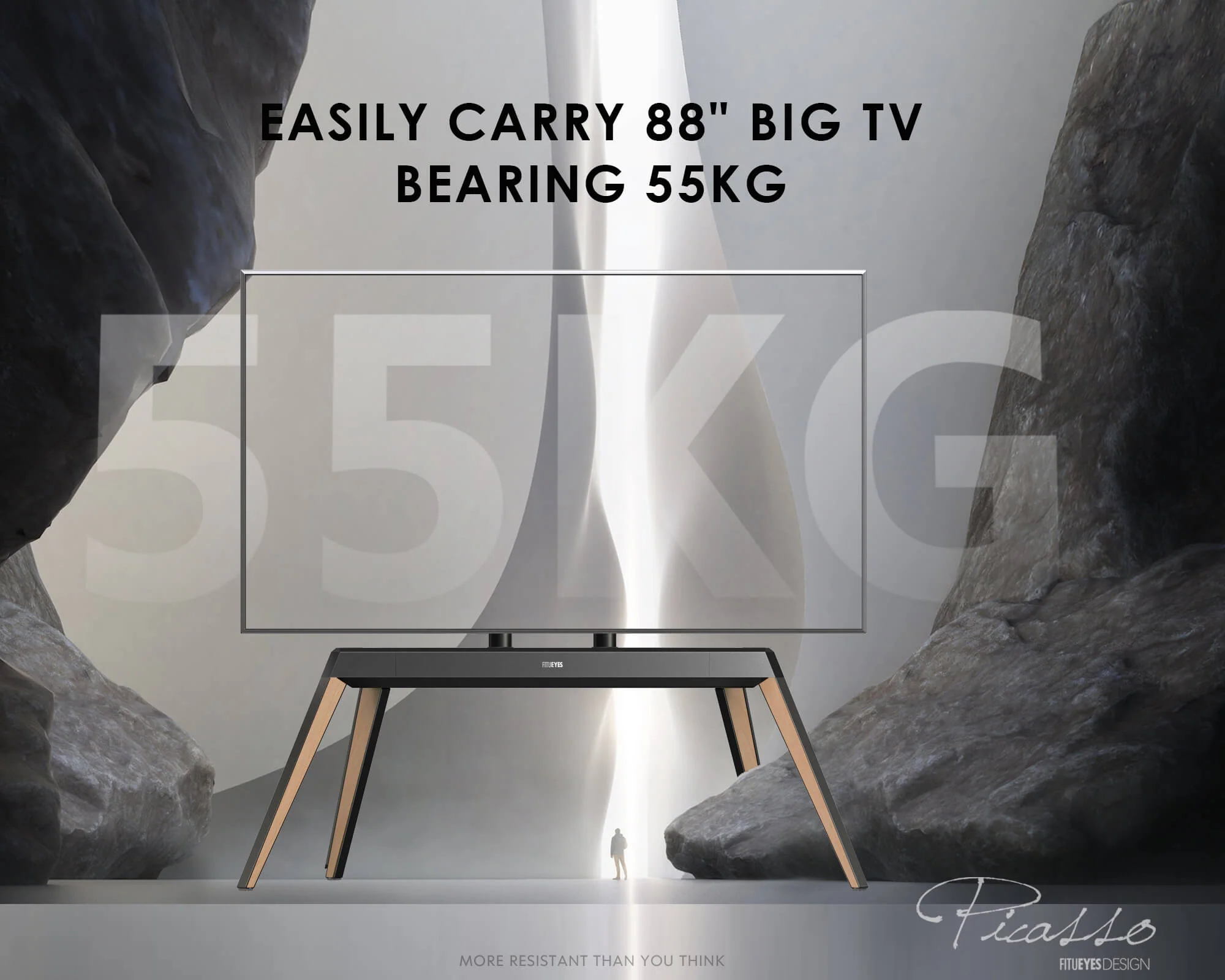Picasso FT88 Floor TV Stand