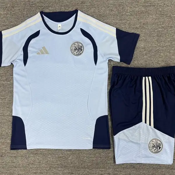 Ajax 26/27 Short Sleeves Training Suit - Light Blue
