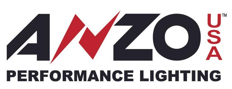 Anzo Chrome Crystal Halo Headlights 111211