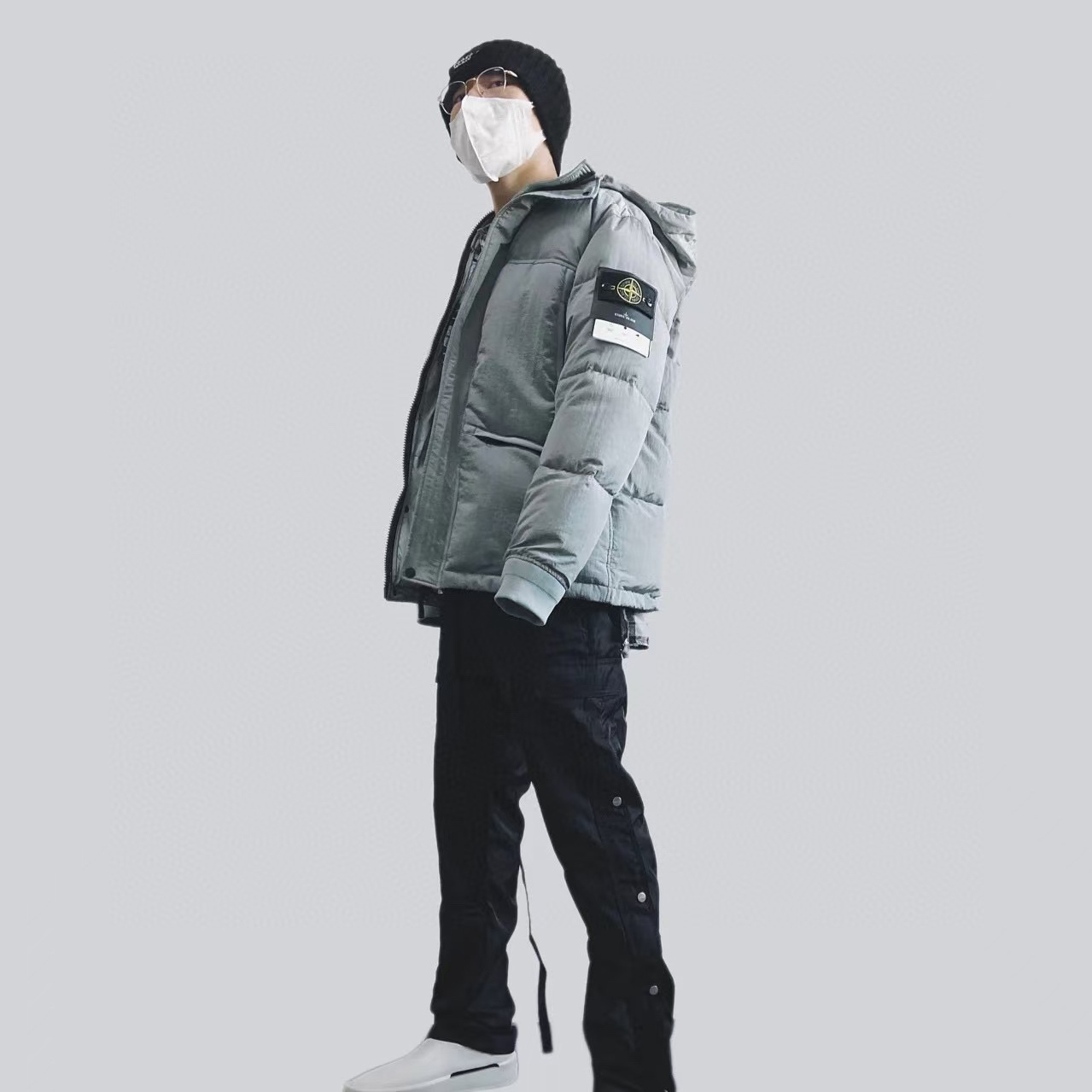 Stone Island 21FW  Nylon Metal Down Jacket Topstoney - cnluxepick