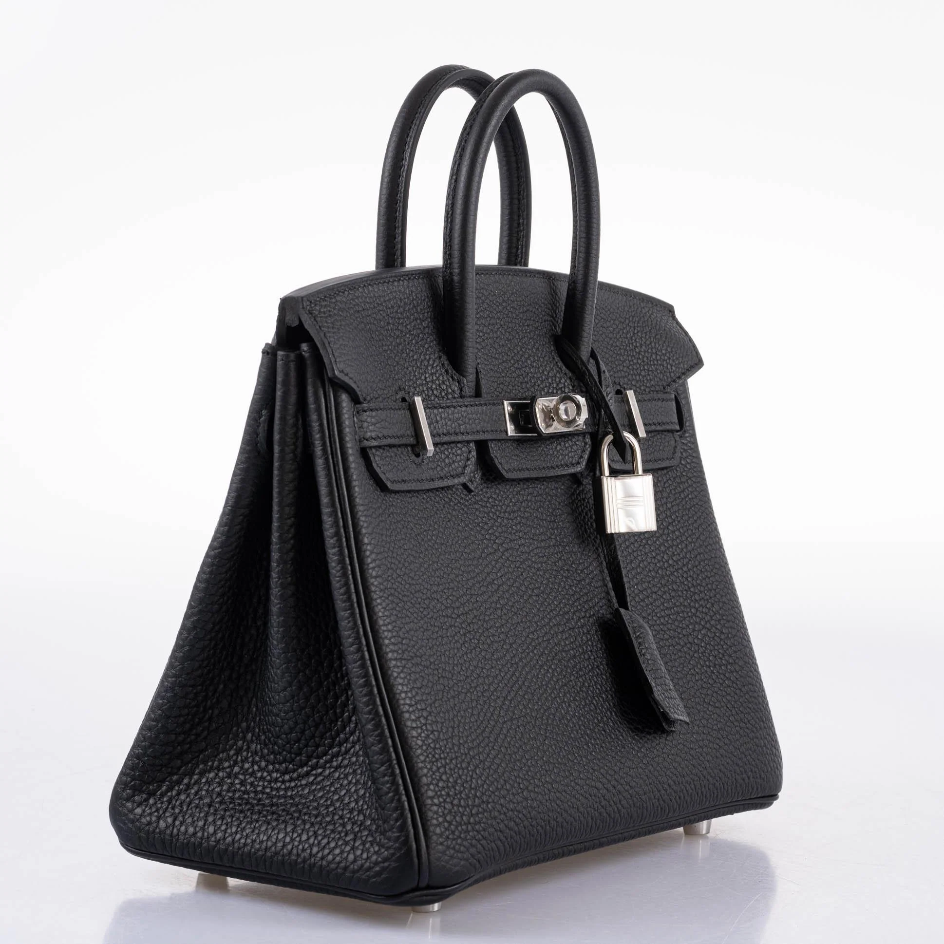 Hermès Birkin 25 Noir Togo Palladium Hardware