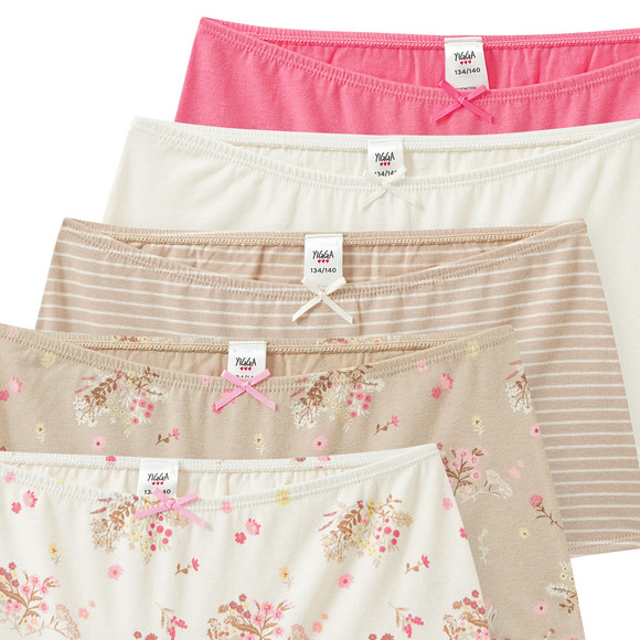 Yigga 5 Mädchen Pantys im Set