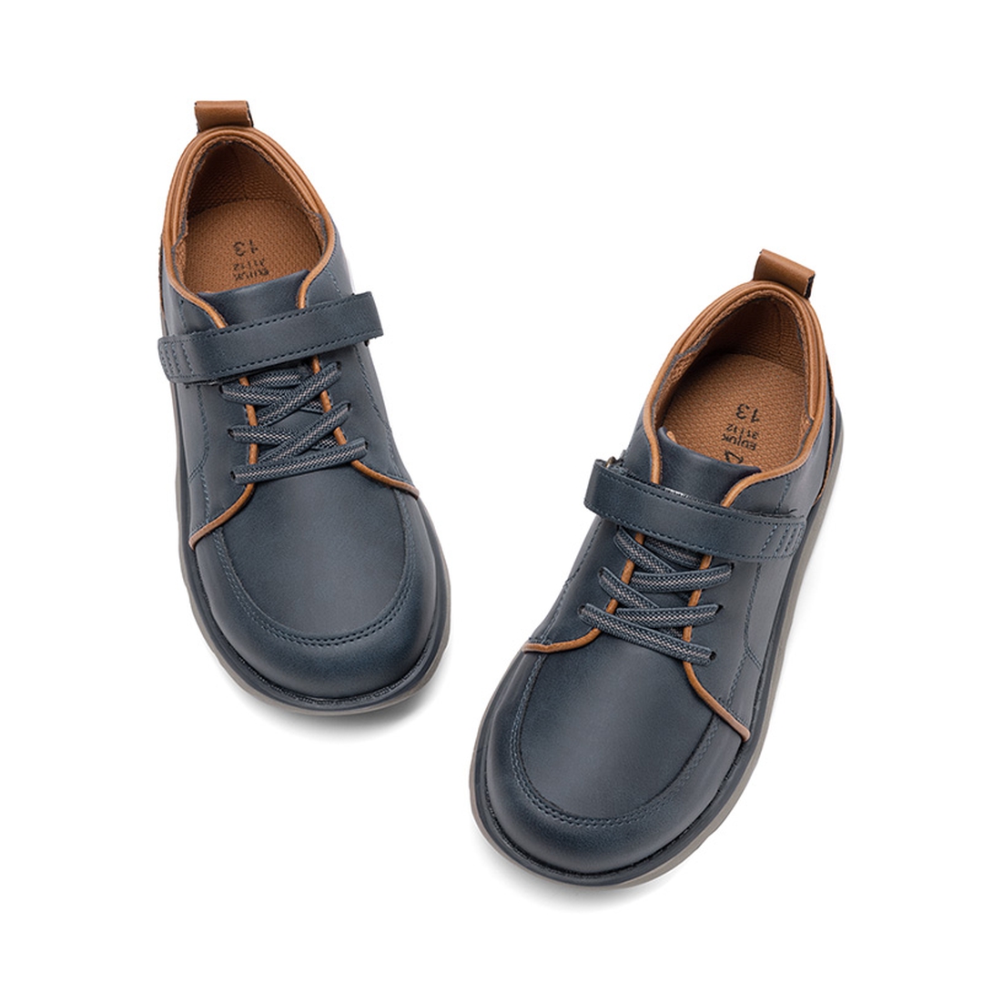 Boys' Anti-Slip Cushioned Leather Sneakers
