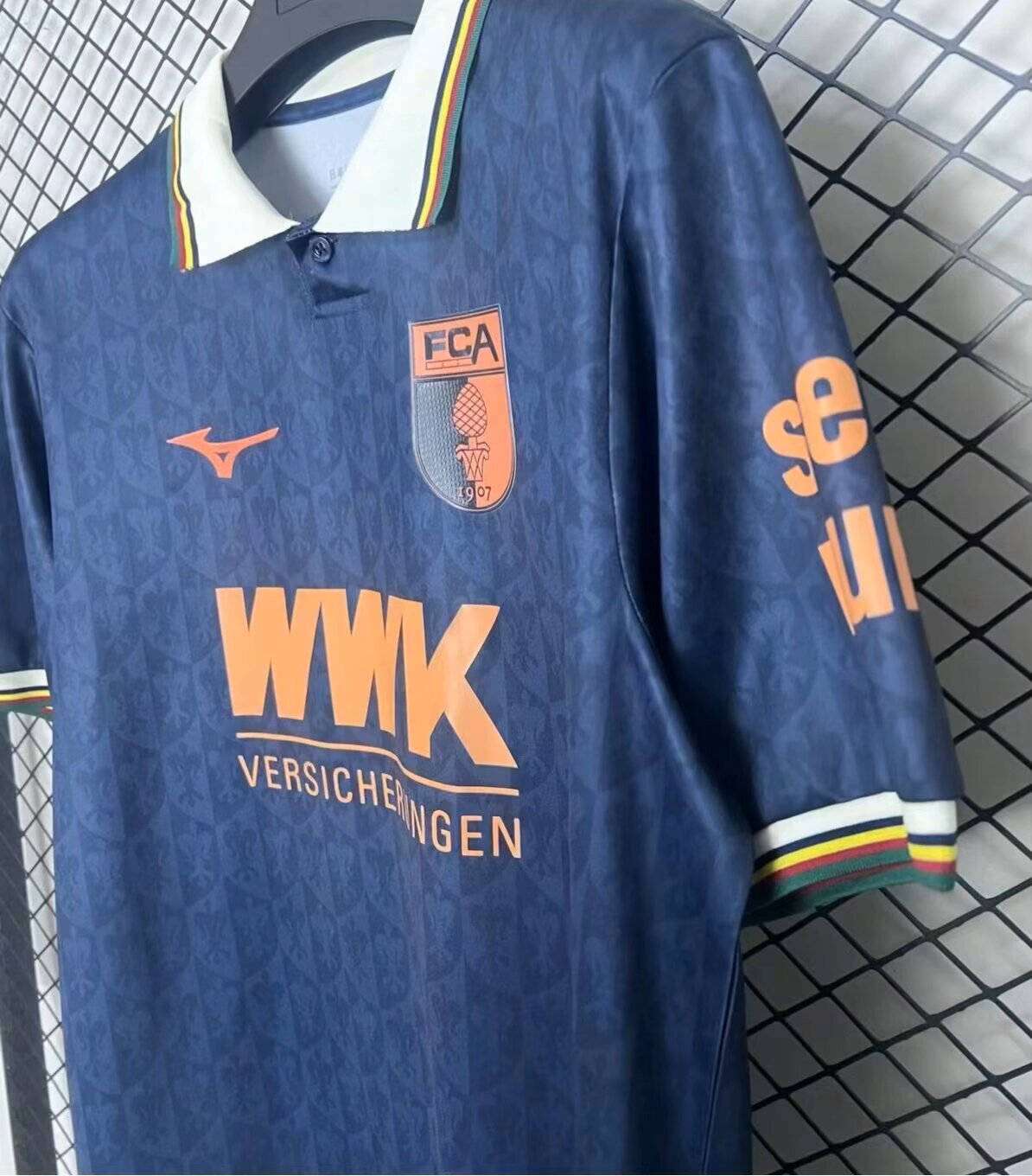 Augsburg FCA-Sondertrikot Fuggerstadt Dunkelblau S-4XL