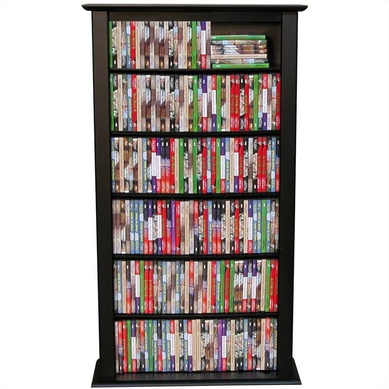 Venture Horizon Media Storage Tower-Regular Single Cherry