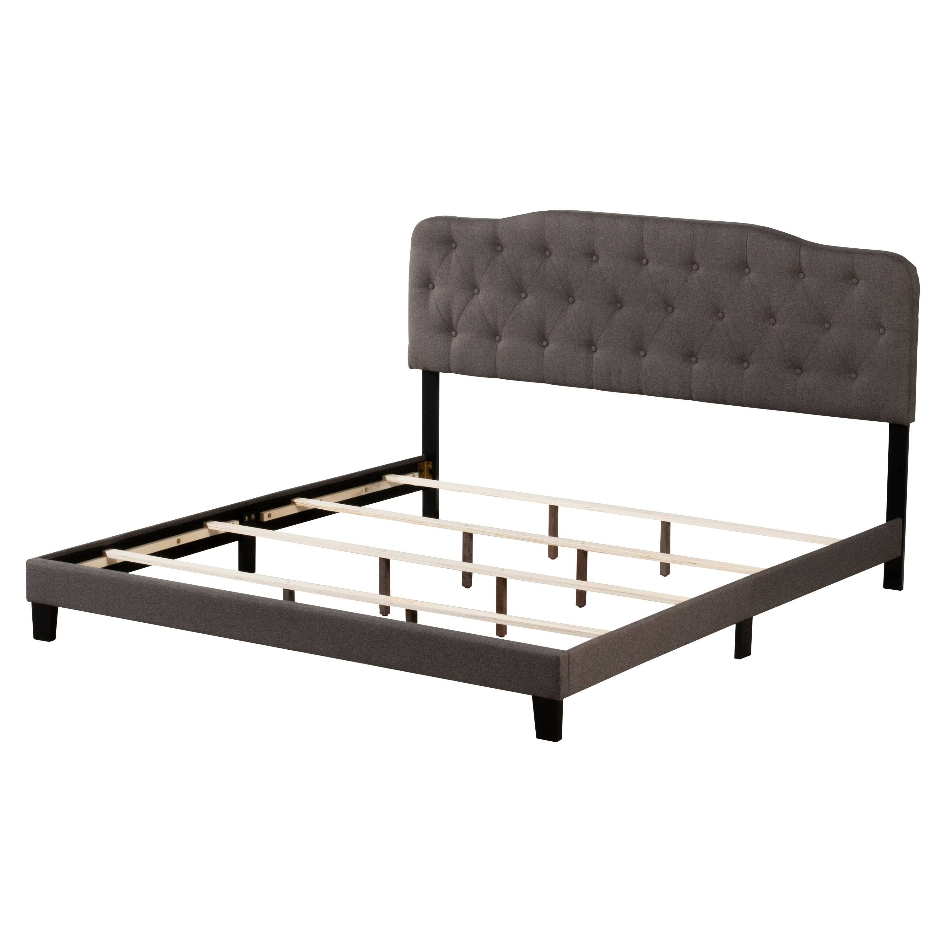 Hillsdale Furniture Nicole Bed in One - Queen - Stone Fabric