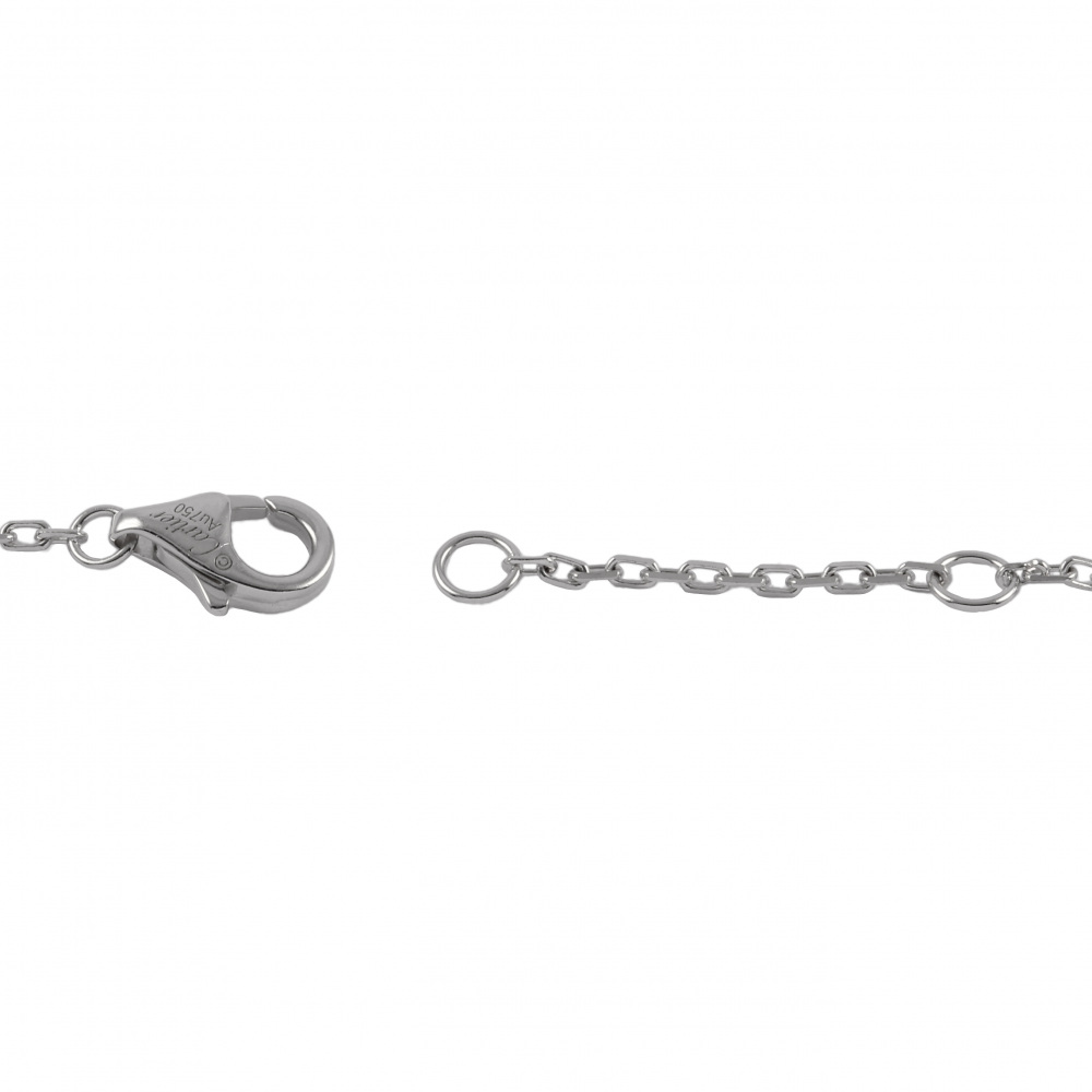 Cartier Juste un Clou Necklace 18K White Gold Diamond B3046900