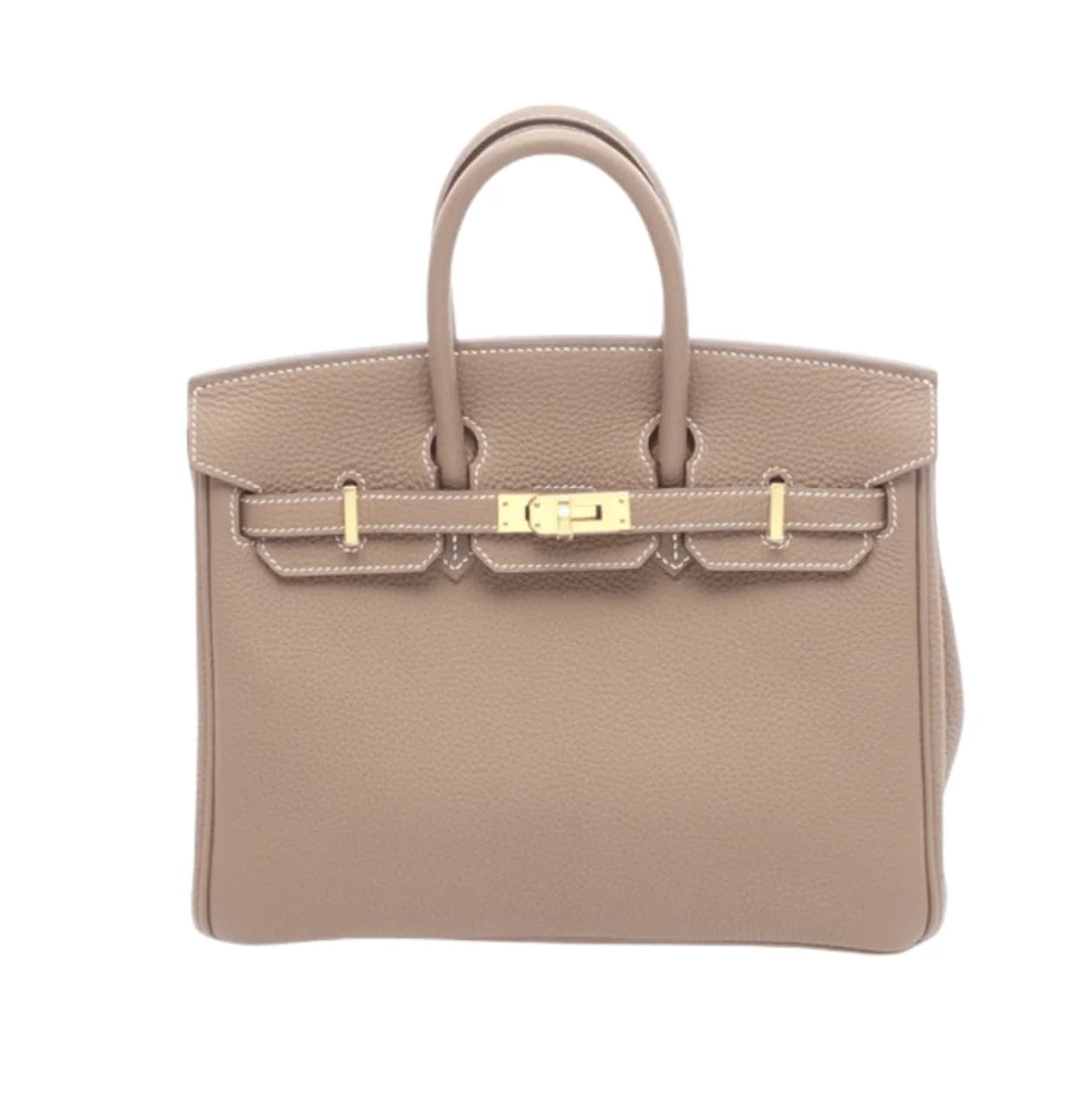 Hermès Bag | Birkin 25 Etoupe Togo Leather Gold Hardware
