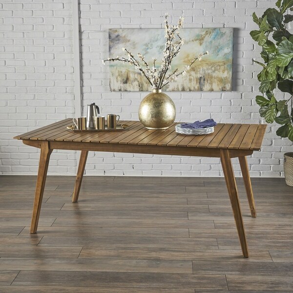 Acacia Wood Dining Table