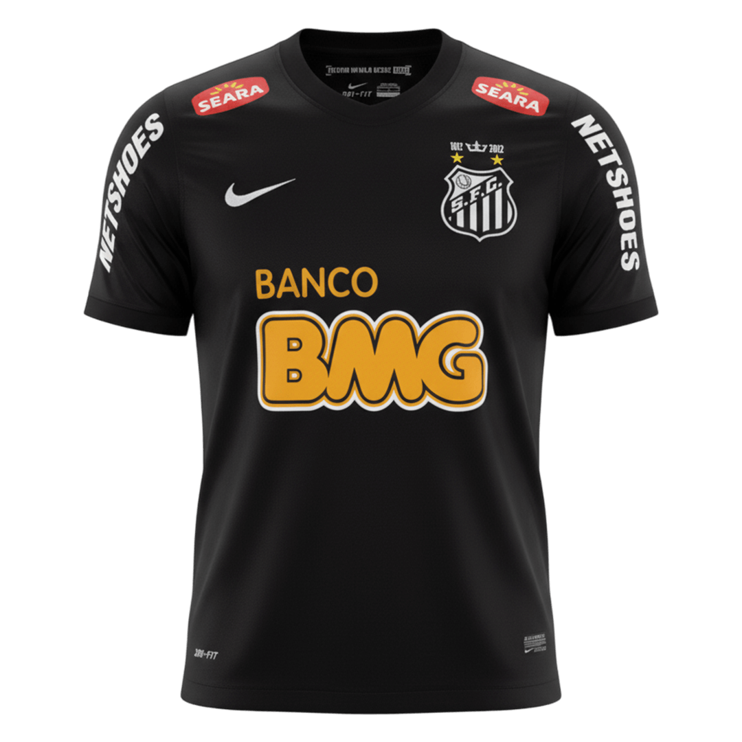 Retro Soccer Jersey Santos FC Away 2011/12