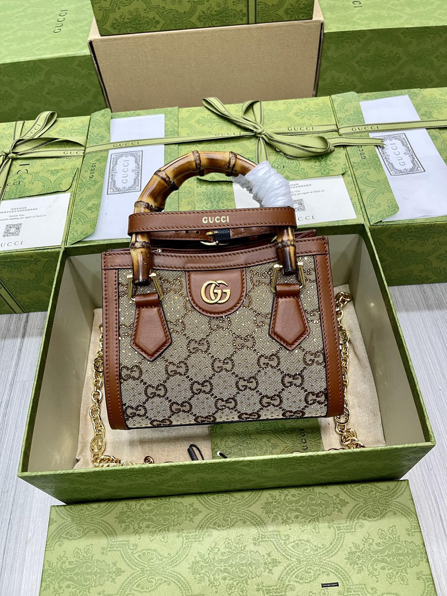 Gucci slub show bag - cnluxepick