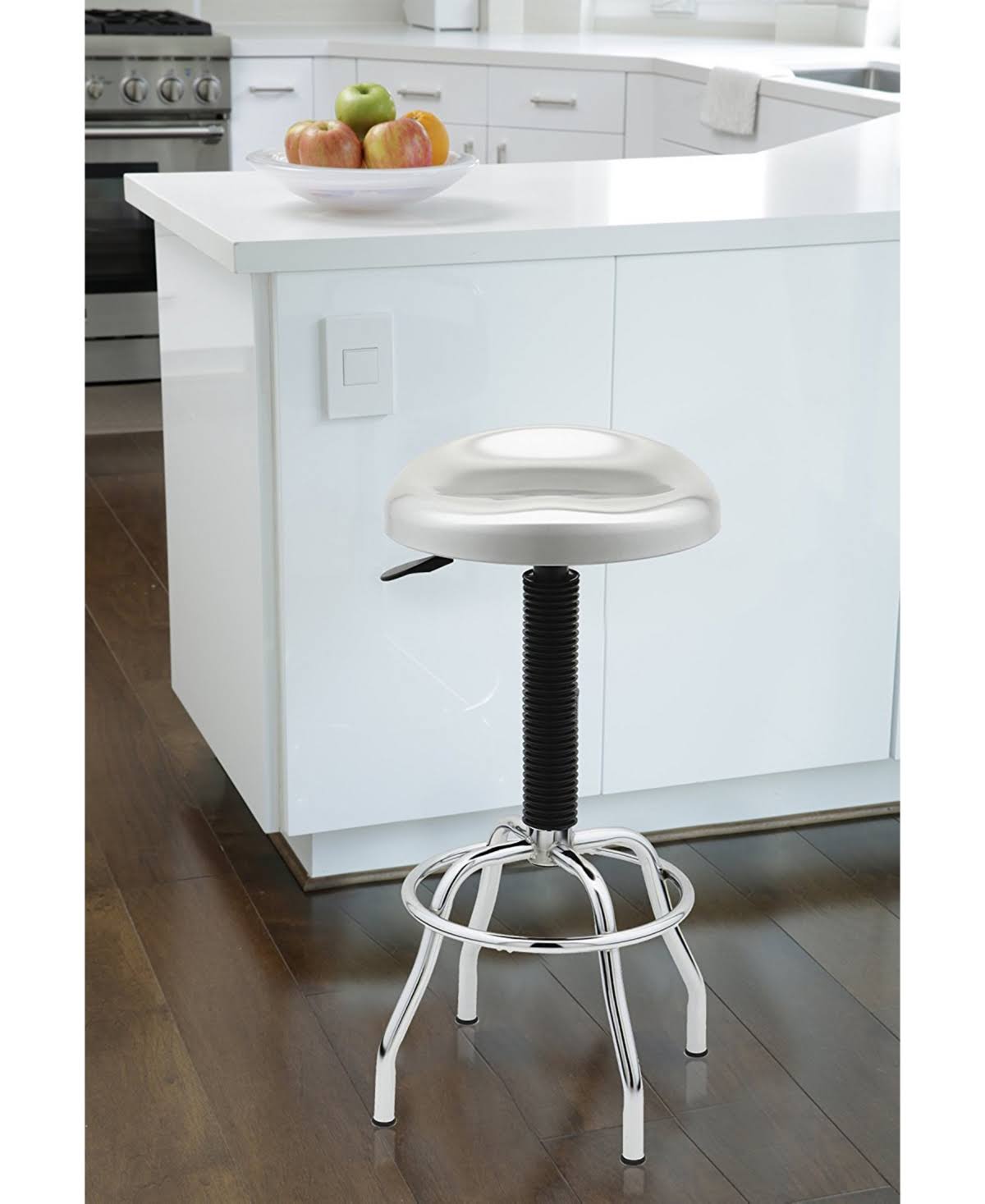 Seville Classics Contoured Steel Work Stool