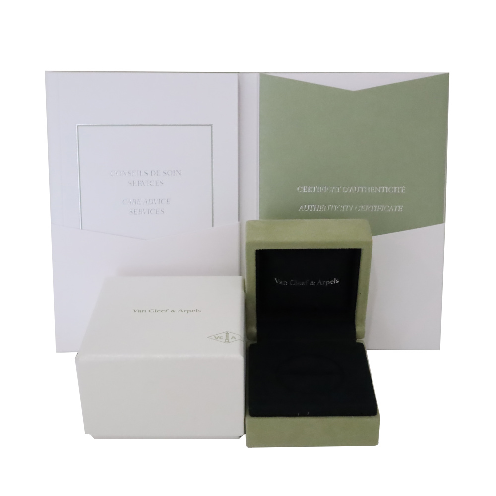 Van Cleef & Arpels Magic Alhambra Ring 18K Yellow Gold Mother of Pearl VCARF78900