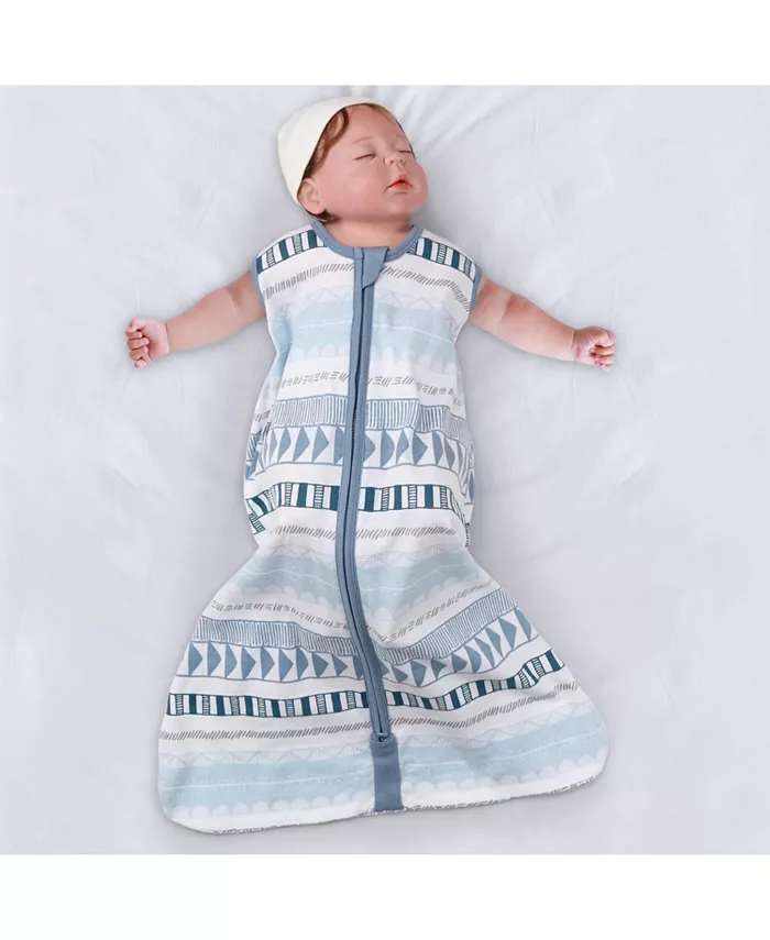 The Peanutshell Baby Sleep Sacks, Wearable Blankets for Boys or Girls, Blue Rhino, 2-Pack