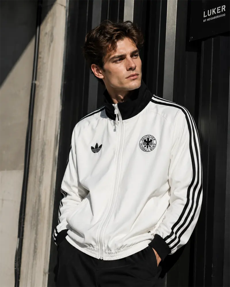 Germany White Windbreaker