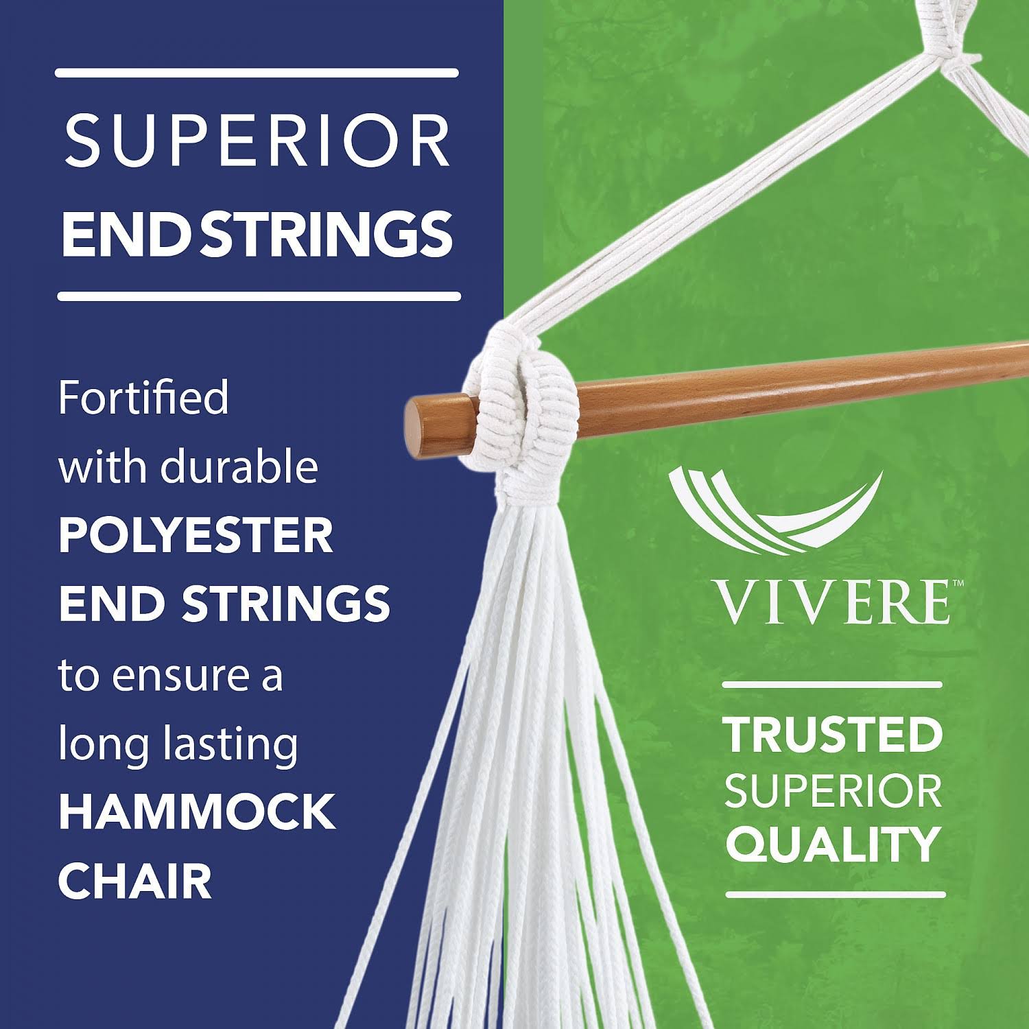 Vivere B500 Brazilian Hammock Chair Natural