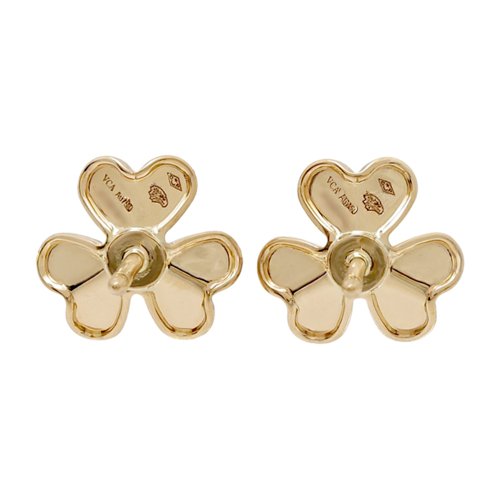 Van Cleef & Arpels Frivole Earrings 18K Yellow Gold VCARP7SD00