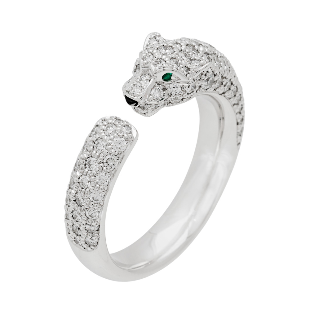 Cartier Panthère Ring 18K White Gold N4765600