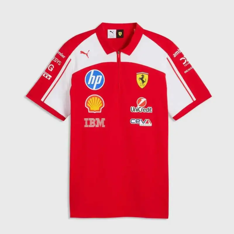 2026 F1 Ferrari Red Polo V2